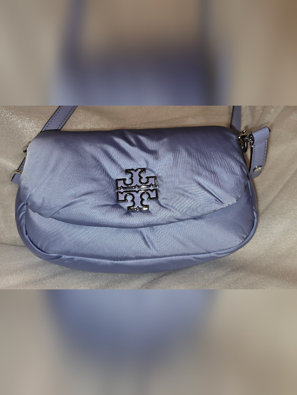 Tory Burch Britten Nylon Puffy Convertible Crossbody Bag